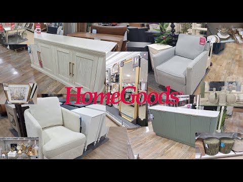 Come and Shop with me at HomeGoods for Beautiful Home Decor and Furniture! | The Glam Décor Channel