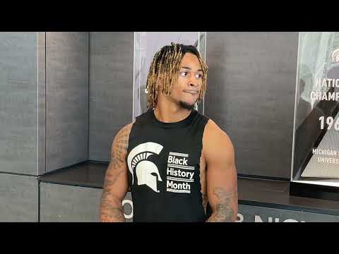 WATCH: Spartans WR Chrishon McCray Ahead of Week 3 Matchup