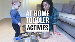 How to entertain a 1 year old at home | DIY BABY ACTIVITIES