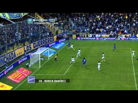 Gol de Ramírez. Central 0 - Godoy Cruz 1. Fecha 4. Torneo Primera División 2014. FPT