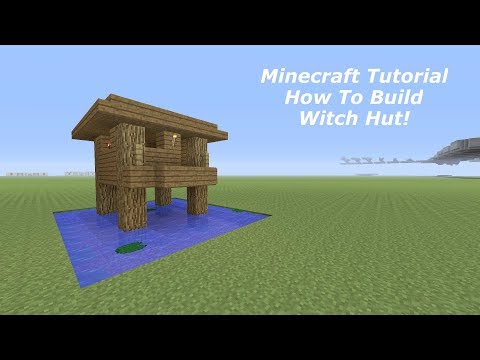 Minecraft Tutorial: How to build a Witch Hut!