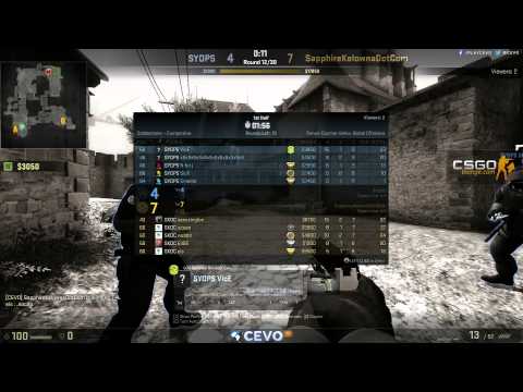 SYOPS vs SapphireKelowna.com - Game 1 - MLG XGames Qualifier #1 - NA Round of 16