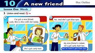 Family and friends 1 unit 10 words and story