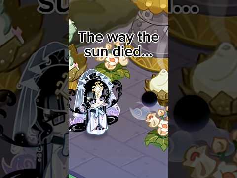 Now mystic flour cookie and the sun 💔 #crk #cookierunkingdom #mysticflour