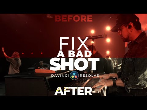 How To Fix A Bad Shot In Davinci Resolve 17 FREE