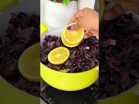 VERY REFRESHING AND HEALTHY ZOBO/HIBISCUS DRINK