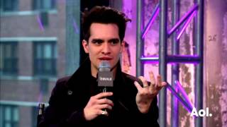Brendon Urie gets emotional talking about David Bowie