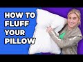 How To Fluff Your Pillow Revive Your Flat And Lumpy Pillow