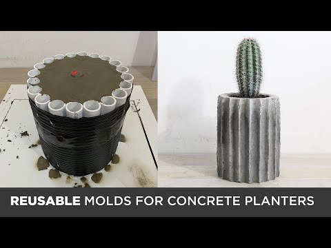 image-How do you get mold out of concrete planters?