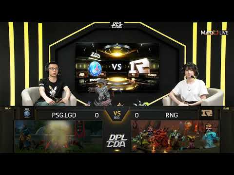 DPL CDA S2 PLAYOFFS Day 2 Match 3 RNG VS PSG LGD Game 1