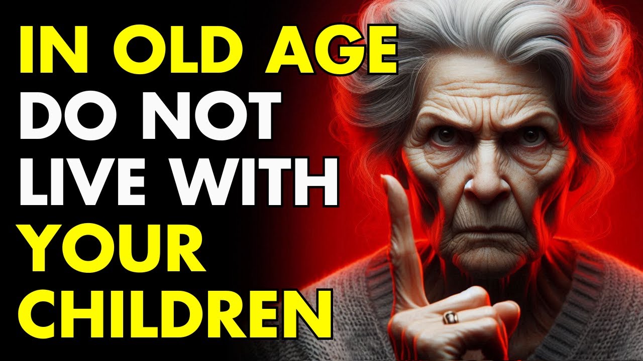 Why Living Close to Your Children in Old Age Could Be the Biggest Mistake of Your Life | Stoicism