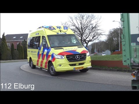 [Luchthoorn+Versneller] Ambulance 06-188 wordt gehinderd door een vrachtwagen naar een spoedmelding