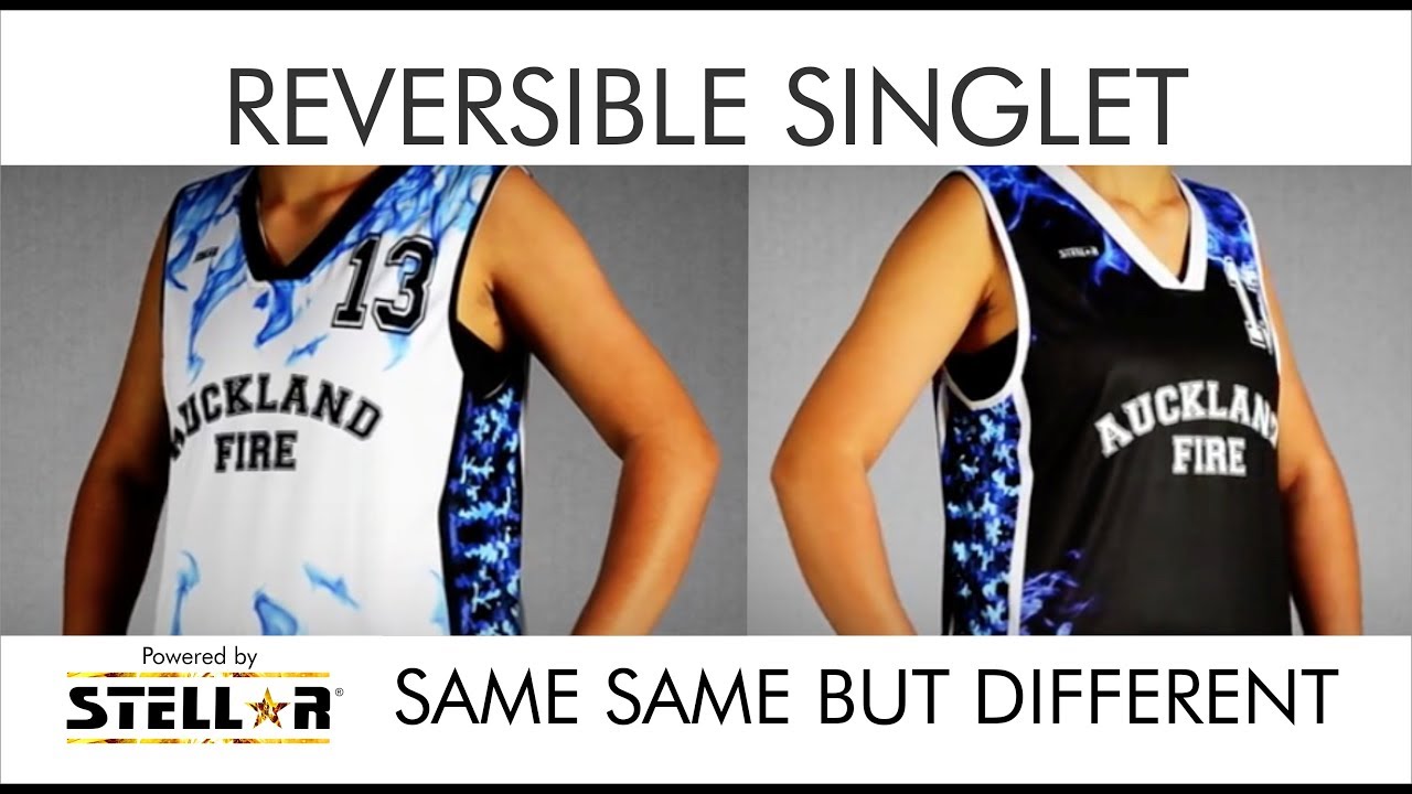 Reversible Singlet – Custom Designed to your Artwork specifications