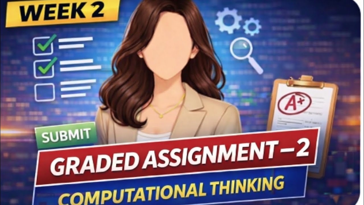 Week 2 Graded Assignment – 2 | Computational Thinking | Complete Solution