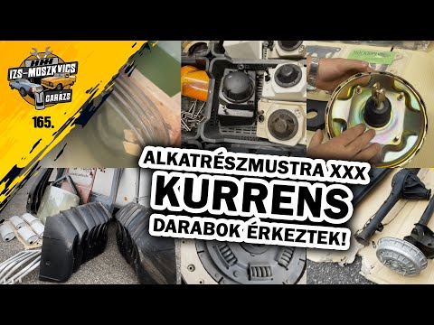 Garázs videó 165. -Alkatrész mustra xxx és a KITE IZS