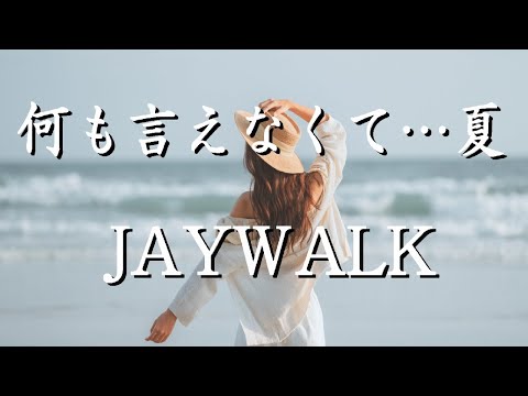 何も言えなくて　夏　/　JAYWALK