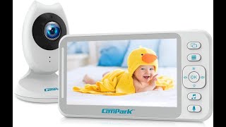 Campark BM40 Baby Monitor with Camera and Audio 4.3'' | Unboxing, Setup & Review