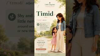 Timid Meaning for Kids | Build Confidence Through Everyday Vocabulary