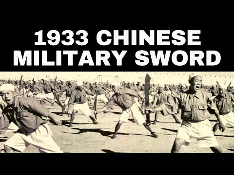 1933 Chinese Military Sword- Chinese Swords and Sworsdsmanship