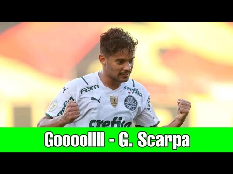 Gol do Palmeiras 1 x 0 Sport - Gol do GUSTAVO SCARPA