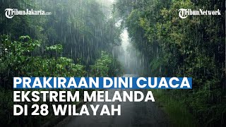 Peringatan Dini BMKG Besok Jumat 14 April 2023, 28 Wilayah Potensi Hujan Lebat, Petir, Angin Kencang