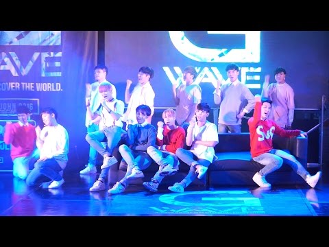 160528 The Average cover SEVENTEEN - Intro + MANSAE + Pretty U @G-WAVE Cover Dance 2016