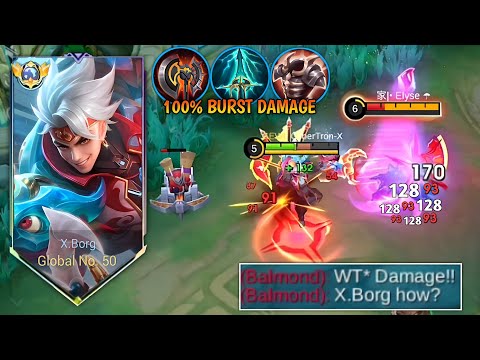 X.BORG METRO ZERO BURST BUILD TO COUNTER AGGRESSIVE BALMOND IN EXP LANE!! | X.BORG BEST BUILD 2025