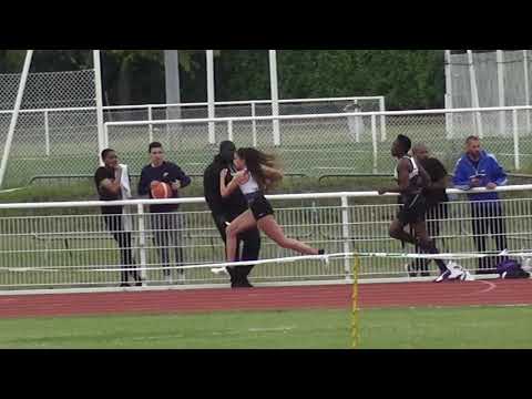 RELAIS 4X100m CAF - Chpts régionaux Cadets-Juniors - PONTOISE, 8 juin 2019