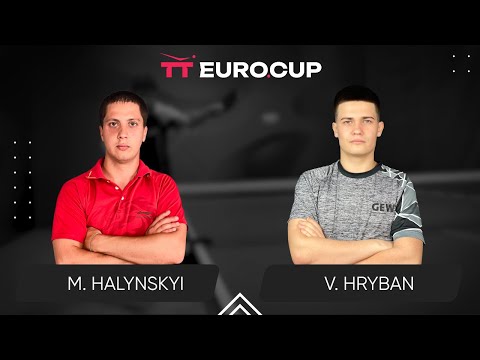 13:15 Mykola Halynskyi - Vadym Hryban 01.04.2024 TT Euro.Cup  Ukraine Elite. TABLE 3
