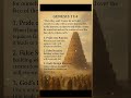 Genesis 11:4 Explained | Tower of Babel & Human Pride 🙏 #bibleverse