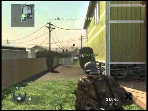 Black Ops - My first 5 seconds...Tripple Kill! (World Record Time to lvl 2: 6 seconds!)