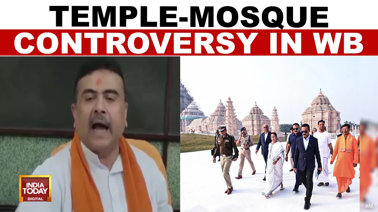 West Bengal: BJP And TMC Clash Over Ram Temple And Babri Masjid-like Projects | India Today News