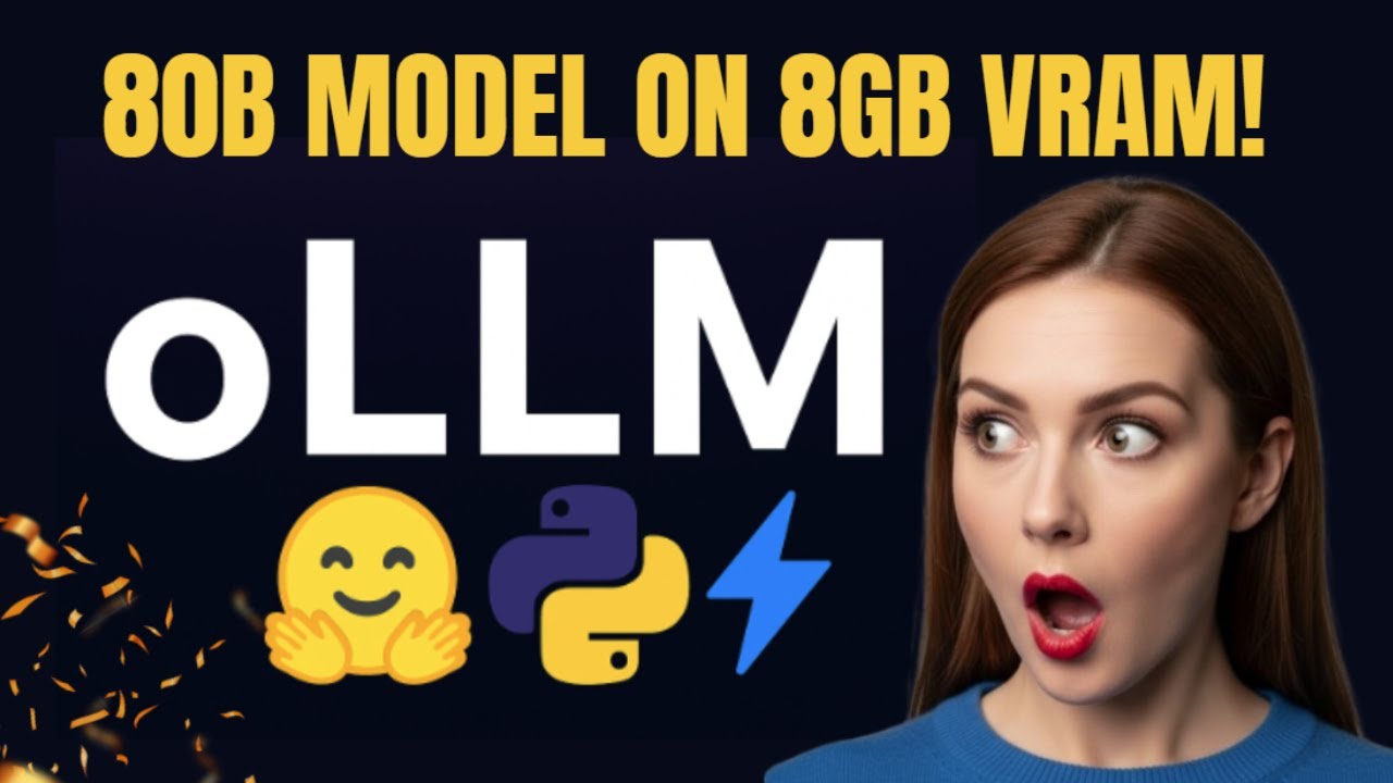 oLLM - Run 80GB Model on 8GB VRAM Locally - Hands-on Demo