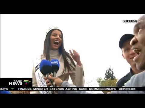 Drakenstein Municipality welcomes home Miss SA Tamaryn Green