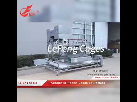 , title : 'LeFeng  Automatic Rabbit Cages Equipment Galvanized  Metal Europe Type Rabbit Cage'