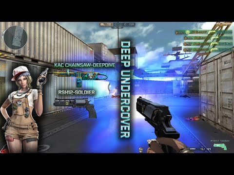 Crossfire West - Deep Undercover KAC Chainsaw-DeepDive & RSH12-Soldier  bot game played