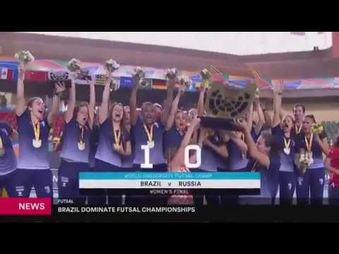 KIF Final Women BRAZIL vs RUSSIA - 5th World University Futsal Championship 2016 Goiânia (BRA)
