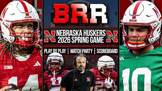 Nebraska Cornhuskers 2026 Spring Game | LIVE | Scoreboard | Play By Play | Postgame Show