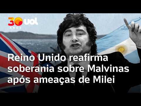 Malvinas: Reino Unido reafirma soberania sobre as ilhas após ameaças de Milei e desafia Argentina
