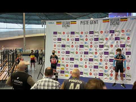 Nolan Huysmans Podium 500m Belgian Championship