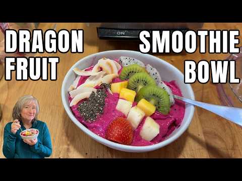 Bright, Beautiful, and Healthy: Dragon Fruit Smoothie Bowl