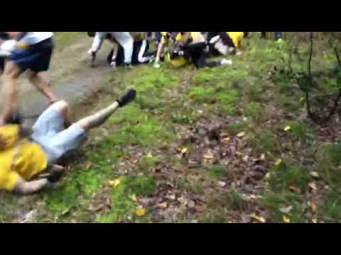 KARLSRUHE / ZÜRICH VS. ESSEN ACKER FIGHT HOOLIGANS