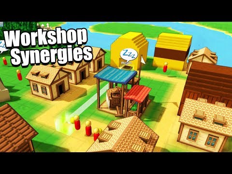 Factory Town: FOUND THE MOST EFFICIENT UNIT EVER - Cool Indie Game - Factory Town Gameplay PC