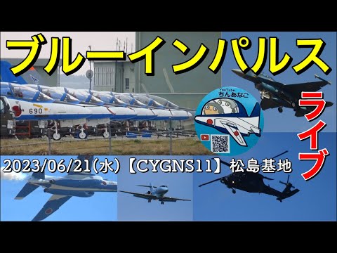 2023年 松島基地 ブルーインパルス訓練 YouTubeライブ配信アーカイブ 9のサムネイル