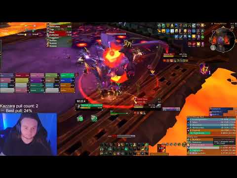 Medium vs Mythic Kazzara, The Hellforged - Brewmaster PoV