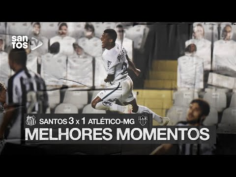 SANTOS 3 X 1 ATLÉTICO-MG | MELHORES MOMENTOS | BRASILEIRÃO (09/09/20)