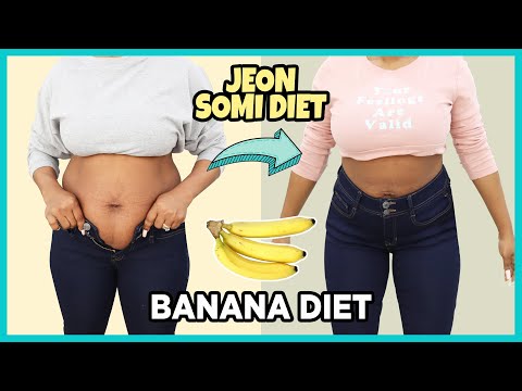 I did 😱 jeon somi 전소미 banana diet for 3 days & this happened