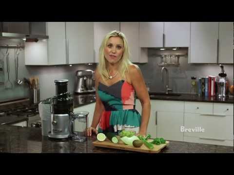 Breville -- Health Full Life™: Morning Jolt Juice Recipe with fruits and vegetables