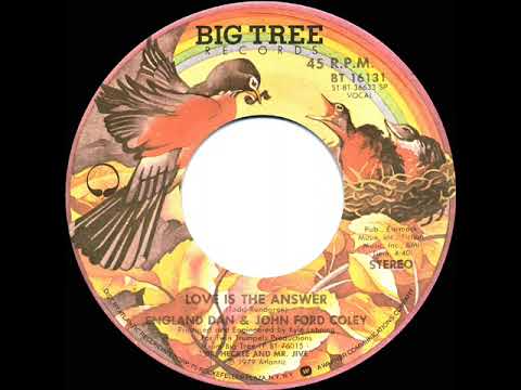 1979 HITS ARCHIVE: Love Is The Answer - England Dan & John Ford Coley (stereo 45--#1 A/C)