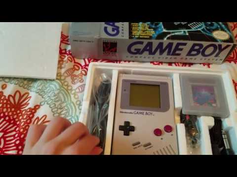 Unboxing Original Gameboy 1989 DMG-01